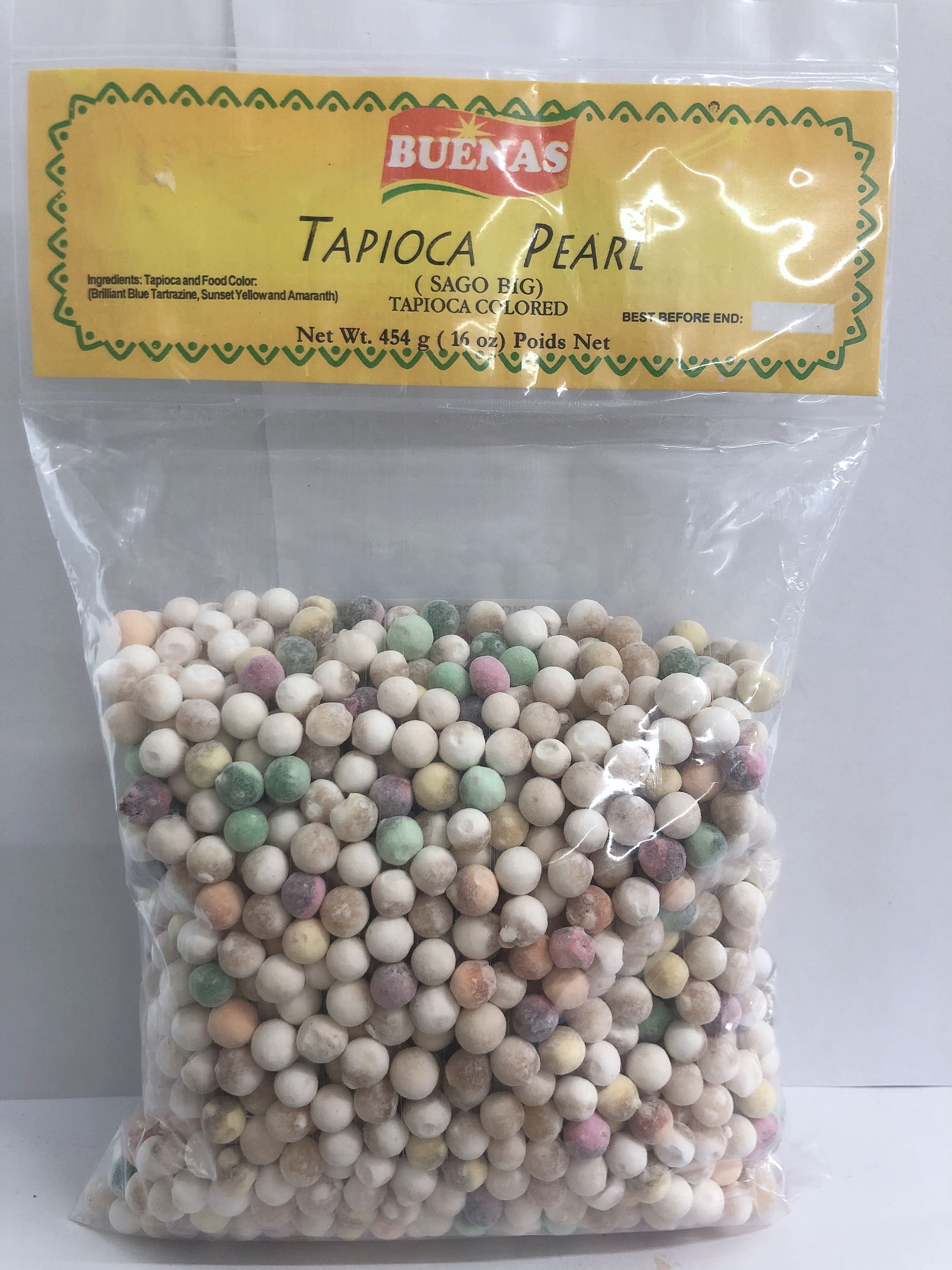 គុជខ្យង Tapioca ចម្រុះពណ៌